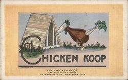 The Chicken Koop New York City Postcard Postcard Postcard