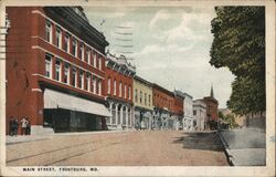 Main Street Frostburg Postcard