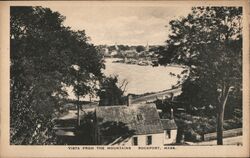 Vista from the Mountains, Rockport Massachusetts Postcard Postcard Postcard