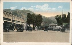 Sierra Madre Calif Postcard