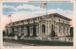 The Press Building Postcard