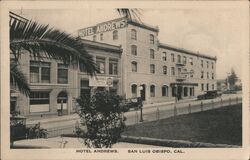 Hotel Andrews San Luis Obispo Postcard