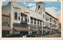 St. George Mission Inn, Santa Cruz Postcard