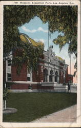 Museum, Exposition Park Postcard