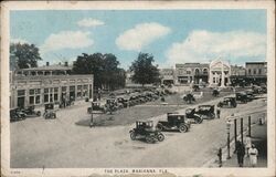 The Plaza, Marianna, FL Postcard