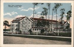 The New Seminole Hotel Winter Park Postcard