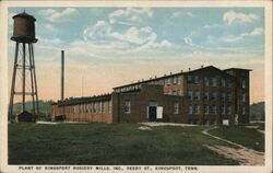 Plant of Kingsport Hosiery Mills Inc Tennessee Postcard Postcard Postcard