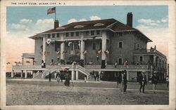 The Yacht Club, Ocean City, NJ Postcard