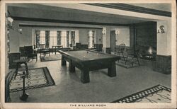 The Billiard Room Postcard