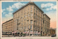 Hotel Jermyn, Scranton Pennsylvania Postcard Postcard Postcard