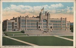 Salt Lake High School Salt Lake City, UT Postcard Postcard Postcard