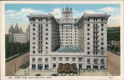 Hotel Utah, Salt Lake City Postcard