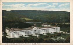 Grand Hotel, Mackinac Island Michigan Postcard Postcard Postcard