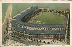 Wrigley Field Chicago Postcard