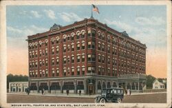 Moxum Hotel, Salt Lake City Utah Postcard Postcard Postcard