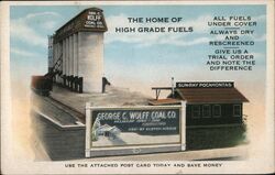 George C Wolff Coal Co Postcard