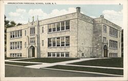 Annunciation Parochial School Postcard