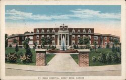 St. Rose Hospital Postcard