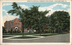 Deerfield-Shields Township High School Postcard