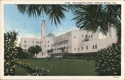 The Coquina Hotel, Ormond Beach Postcard