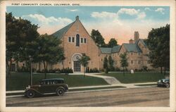 First Community Church Postcard