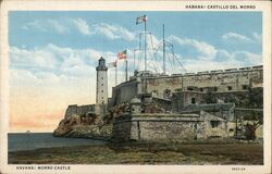 Havana Morro Castle Postcard