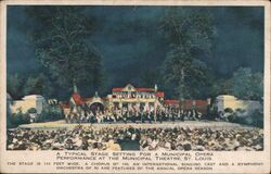 St. Louis Municipal Opera Missouri Postcard Postcard Postcard