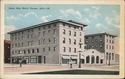 Santa Rita Hotel, Tucson Arizona Postcard Postcard Postcard