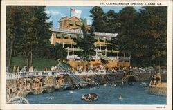 The Casino Radium Springs Postcard