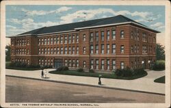 The Thomas Metcalf Training School, Normal Illinois Postcard Postcard Postcard