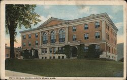 State Normal School, North Adams Massachusetts Postcard