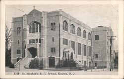 St. Stephen's R. C. School Kearny, NJ Postcard Postcard Postcard