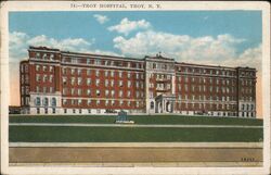 Troy Hospital Postcard