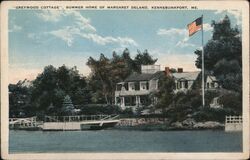 Greywood Cottage, Summer Home of Margaret Deland Postcard