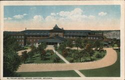 El Tovar Hotel Arizona Grand Canyon National Park Postcard Postcard Postcard