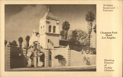 Chapman Park Hotel Los Angeles Postcard