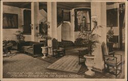 Hotel Chelsea Lobby Postcard