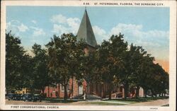 First Congregational Church St. Petersburg, FL Postcard Postcard Postcard