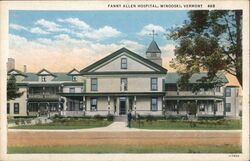 Fanny Allen Hospital Postcard