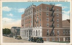 Hotel Beecher Somerset Kentucky Postcard Postcard Postcard