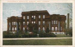 Macdonald Institute Guelph Ontario Canada Postcard Postcard Postcard