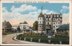 Cliff House and Winthrop Arms Winthrop Postcard