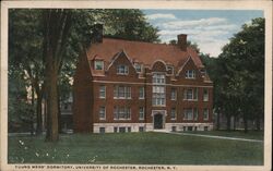 Young Men's Dormitory University of Rochester New York Postcard Postcard Postcard