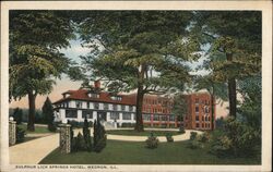 Sulphur Lick Springs Hotel Postcard