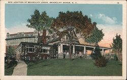 New Addition at Briarcliff Lodge Briarcliff Manor, NY Postcard Postcard Postcard