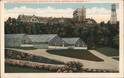 Lodge Greenhouses, Briarcliff Lodge Briarcliff Manor, NY Postcard Postcard Postcard