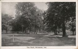 The Park, Winamac Postcard