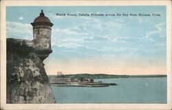 Watch Tower Cabana Fortress Postcard