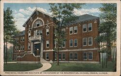 Provincial House and Novitiate Fathers of the Resurrection Postcard