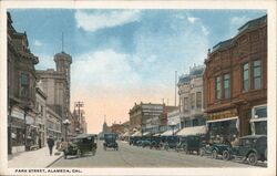 Park Street, Alameda Postcard